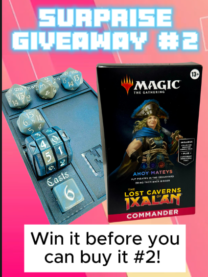 nerdgeargaming's tweet photo. 🚨March Giveaway!🚨
The Commander Essentials Kit Kickstarter campaign is on fire🔥It is now over 1400% funded with over 900 backers! 
ㅤ
Go check it out. Only 7 days left! https://t.co/OaRpU36eBc
ㅤ
To celebrate, we are giving away a Commander Essentials Kit (Deep Blue) with an EDH precon!
ㅤ
How to Enter:
1. Follow us @nerdgeargaming
2. Like this Post
3. Retweet this post
ㅤ
Bonus Entries:
- Leave a comment
- Tag a friend in a comment (one tag per comment, max 3 bonus entries)
- Go watch and comment on our first sponsored episode with @DeckedOutEDH. It's such a great episode, you don't want to miss it!
(tag us in the comment so we can count it) https://t.co/VtrG31vGXp
ㅤ
Contest ends Mar 15, 2024 at 11:59pm MST
I can only ship to Canada, USA, and UK.
ㅤ
#mtg #mtgaddicts #mtgcommunity #mtgcommander #mtglife #magicthegathering #mtgedh