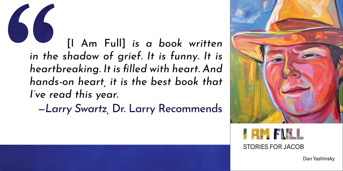 Larry Swartz called Dan Yashinsky’s I Am Full the best book he read in 2023! Read the full review at: larryswartz.ca/end-of-the-yea…