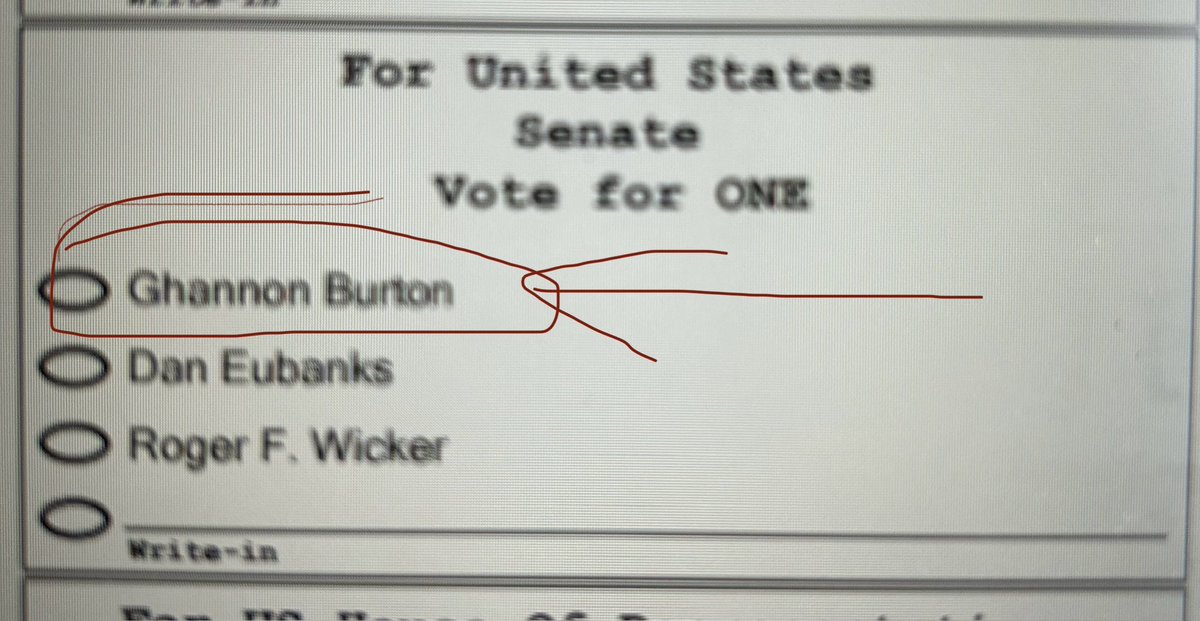 Mississippi #Primary2024 #VoteRedToSaveAmerica #RetireWicker #choosebetter Vote for Ret. Col. Ghannon Burton for United States Senator #burton4ussenate