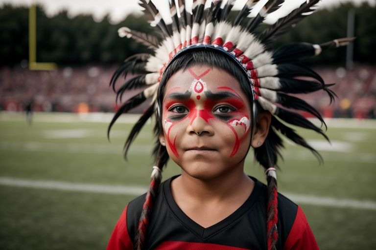 This media outlet tried to destroy a little American Indian boy for wearing face paint to a ball game. His family took them to court. Sometimes the Indians win. Score one for the redskins. #NativeTwitter #NotYourMascot #JusticeForHolden