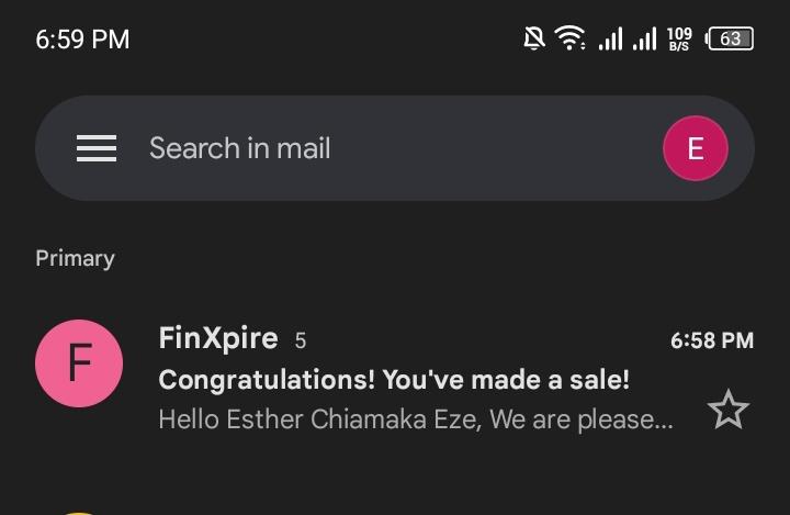 Growth is really a wonderful thing 🙃🫴🏼 I am still happy for any single sale I make 💯😊 i love the happiness that comes with 'congratulation you gave made a sale' Thank you @FinXpire for this wonderful platform