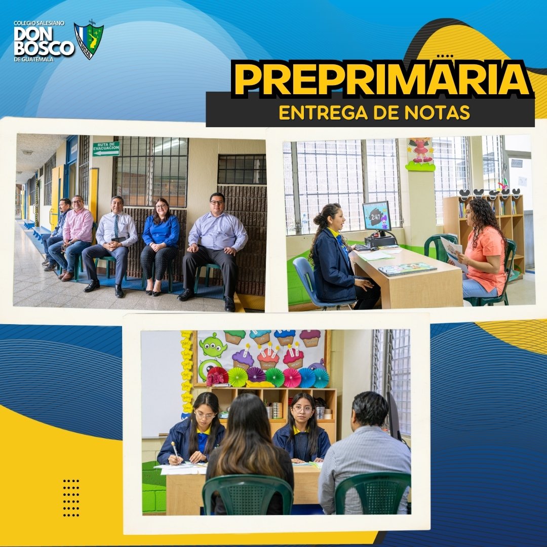 coledonboscoGT's tweet photo. Así se vivió la entrega de notas en la sección Preprimaria.
Que bonito es ver el avance de nuestros peques.

#elsueñoquehacesoñar #salesianosguatemala #Preprimaria #entregadenota #colegidonbosco #SoySalesiano https://t.co/Iu8ozMUPVX