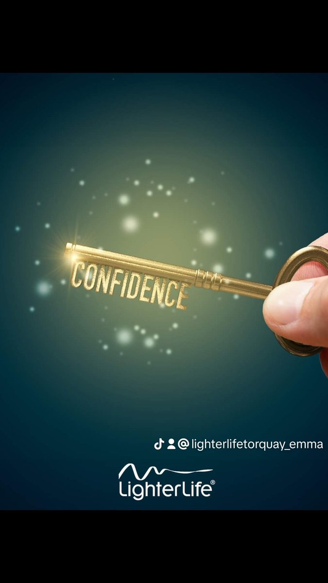 LLTorbay's tweet image. Confidence is one of those things that it’s often easier to see in others rather than ourselves, isn&apos;t it? 

But how you value yourself plays a key role in stopping you becoming who you want to be.

For more information on LighterLife WhatsApp me on 07411 974332 

#weightlosshelp