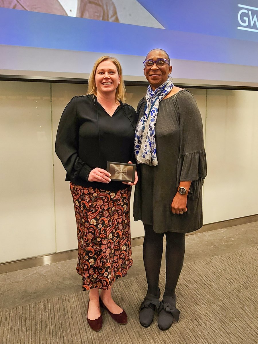 gwNURSING's tweet photo. #GWNursing PhD candidate, Heather Walsh, was recognized and inducted as a member of the Edward Alexander Bouchet Graduate Honor Society on March 5 at GW's Science and Engineering Hall. The Honor Society is named for the first African American doctoral recipient in the US. https://t.co/sQKaIpMQs9
