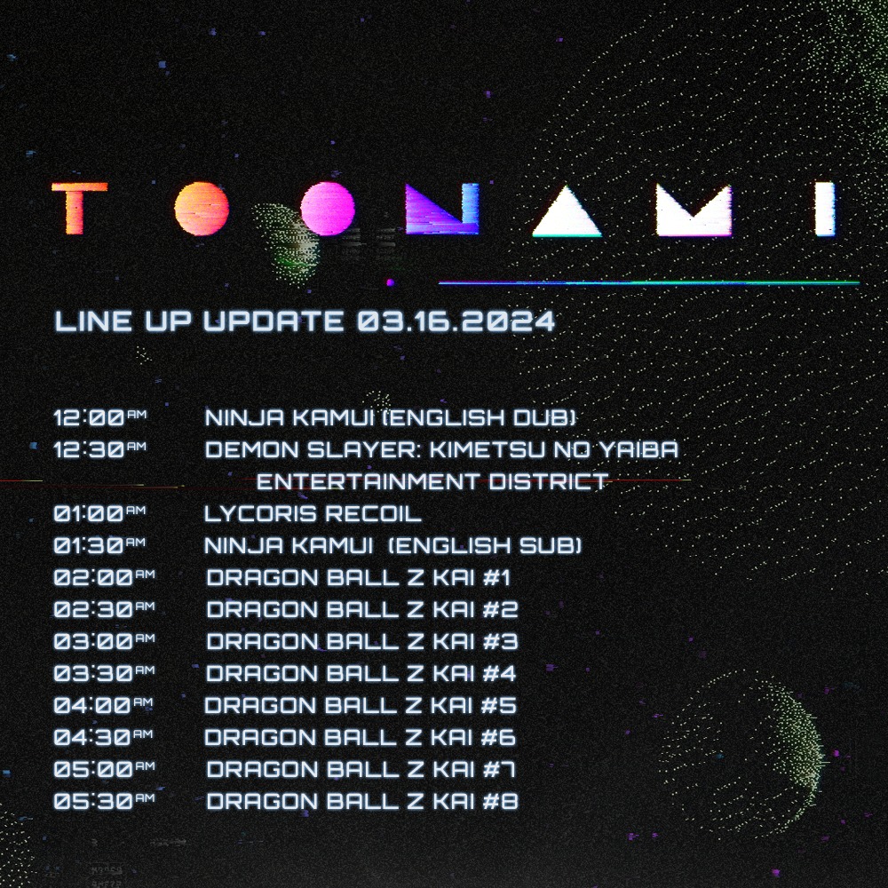 Get ready for a night full of #DBZ as this Saturday night, March 16, Toonami is holding a special TV marathon of #DragonBallZKai from 2am-6am as a tribute to Akira Toriyama!