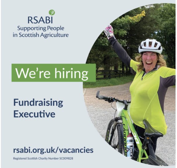 🌟Fundraising Role🌟Could you be our new Fundraising Executive? We’re on the lookout for a special person to join our small, hardworking team in this crucial role to make sure we can keep delivering emotional, practical and financial support for people in Scottish agriculture.…