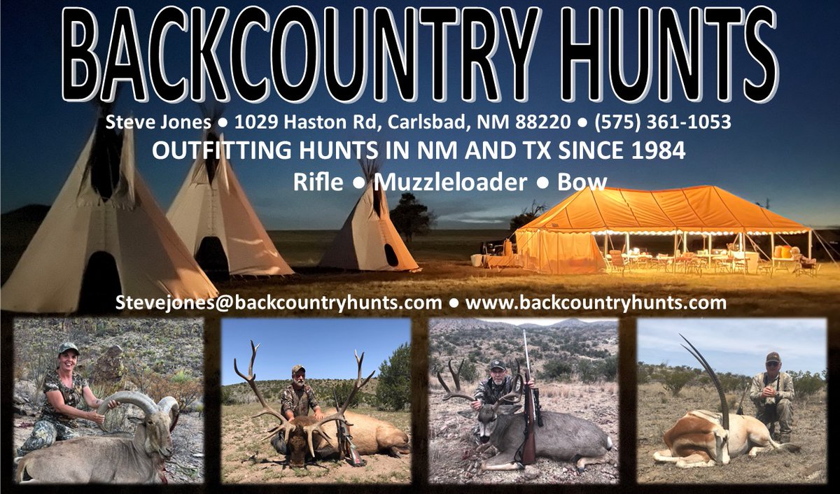 NMCoucilOG's tweet photo. #outfitteroftheweek Outfitter Steve Jones is our Southeast Director. He owns Backcountry Hunts and has been outfitting since 1984! https://t.co/bXrOFo6gnk https://t.co/WGhm0J0JXj