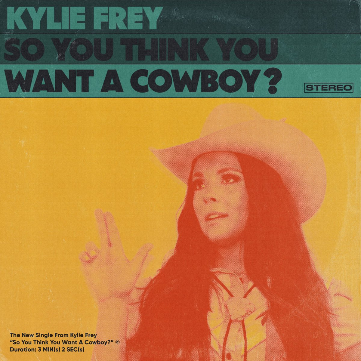 I'd like to formally apologize to all the cowboys out there...but my new single 'So You Think You Want A Cowboy?' will be out on 3/22! I'm excited for you to hear this one, and I think a lot of you ladies will be able to relate to it...so pre-save it now! sym.ffm.to/kyliefrey_cowb…