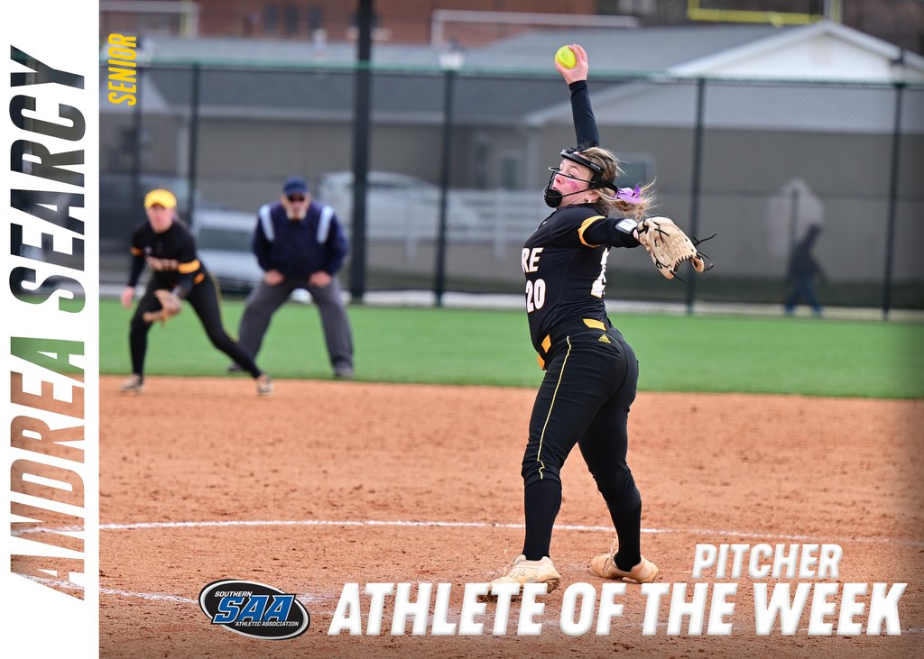 🥎 | This week's SAA Athlete of the Week honors for softball belong to Rylie Bentley and Andrea Searcy of @CentreCSoftball! #RollKerns centrecolonels.com/news/2024/3/11…
