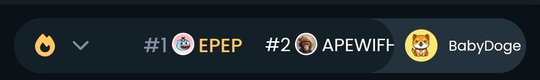 #1 Trending on Dextools $EPEP community is resilient 🫡
