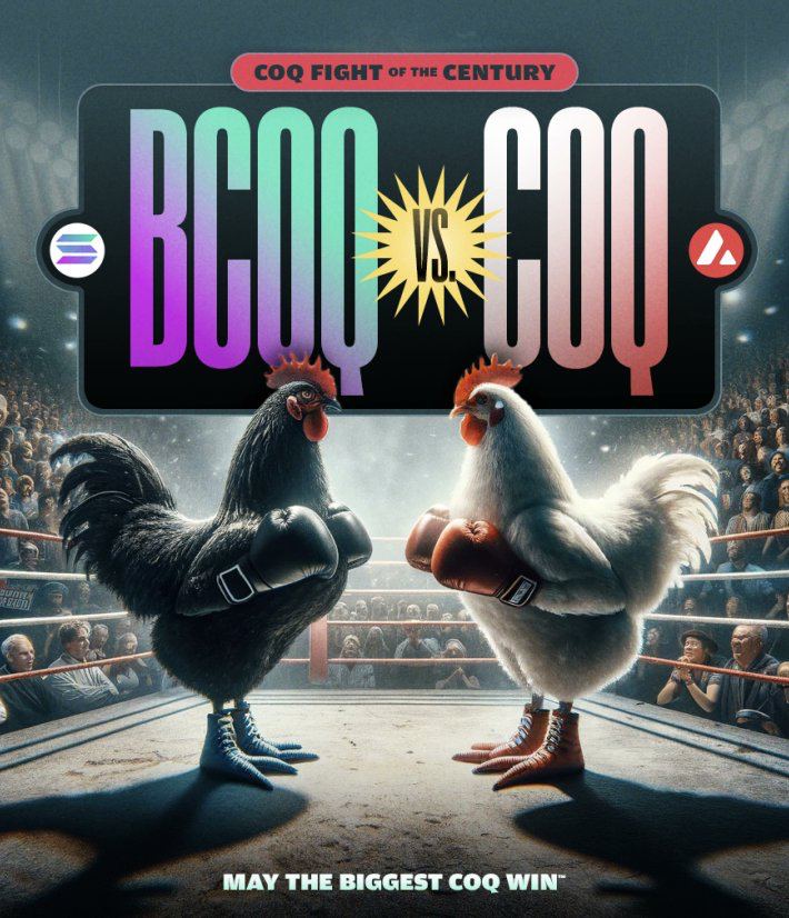 Hello everyone, I'm back from my vacation in Florida and I can tell you that 1 month was still not enough.
I found a real diamond 💎 for you. the name is BLACK COQINU And yes, I'm talking about the black chicken not what you thought!

current MC   15.5M🔥
ATH 35Mio MC😍
150 sol
