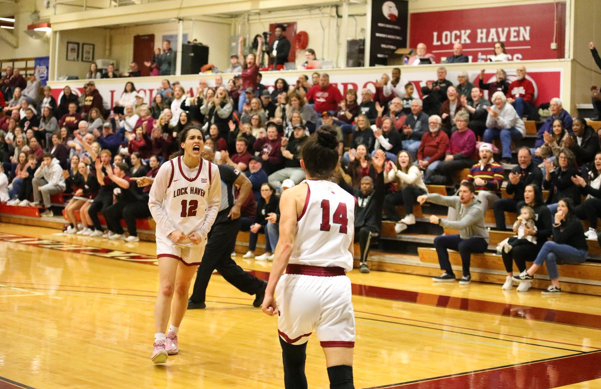 LockHavenUniv's tweet photo. A weekend to remember 💫🏀💨🦅 #HavenNation #LockedIn #HavenPride #March #PSAC #basketball #tournament 

📸➡️ https://t.co/UFZ3ELUmyF https://t.co/sDxp3rY4Ip