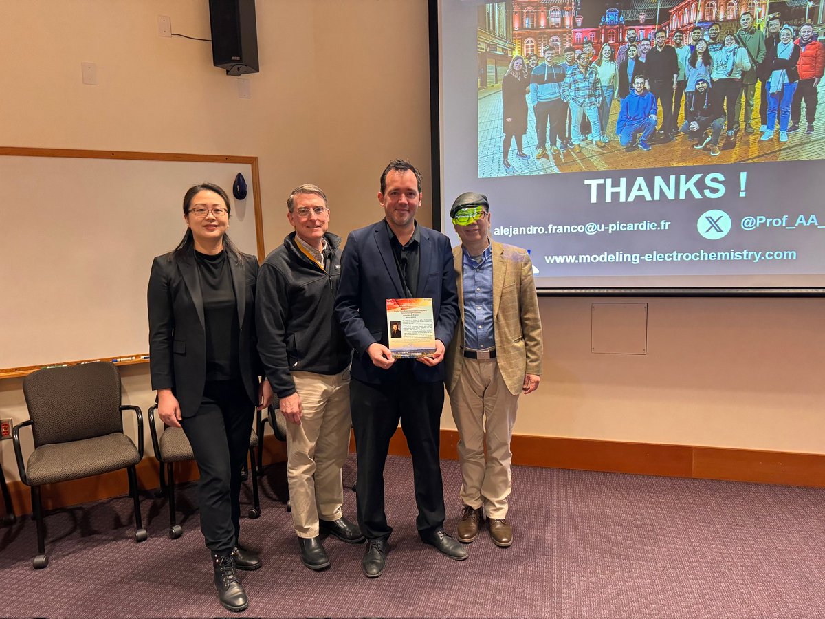 Alejandro A. Franco tweet media