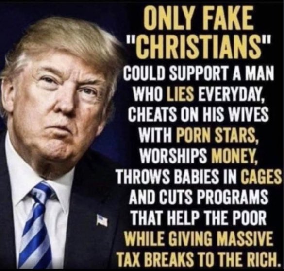 @SenatorTimScott @ByronDonalds @SpeakerJohnson @SenKatieBritt @MarshaBlackburn @LeaderMcConnell @marcorubio @Franklin_Graham 
Bow down & worship the leader of the NATIONAL TRUMP PARTY. There is no Republican Party. #GOPIsDead
#GOPHypocrisy