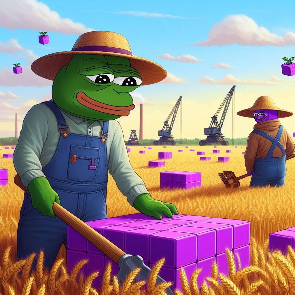 Time to farm $BLOCK 🟪