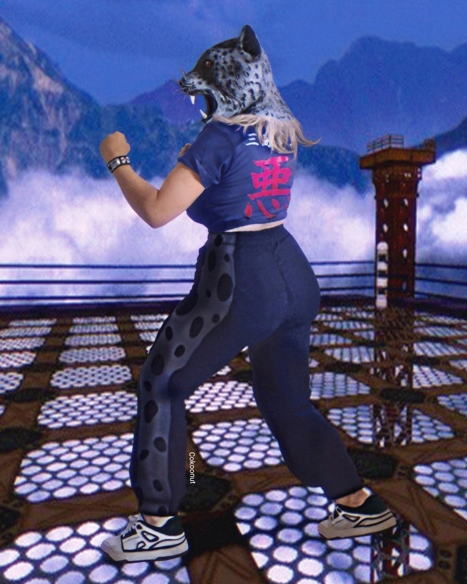 Minto_tanuki's tweet photo. X: En serio saldrás así?
.
Así como?
.
Mi cosplay de king facheron 
#tekken 
#TEKKEN8 
#kingcosplay
#tekken3 https://t.co/Zd4tzuIl0K