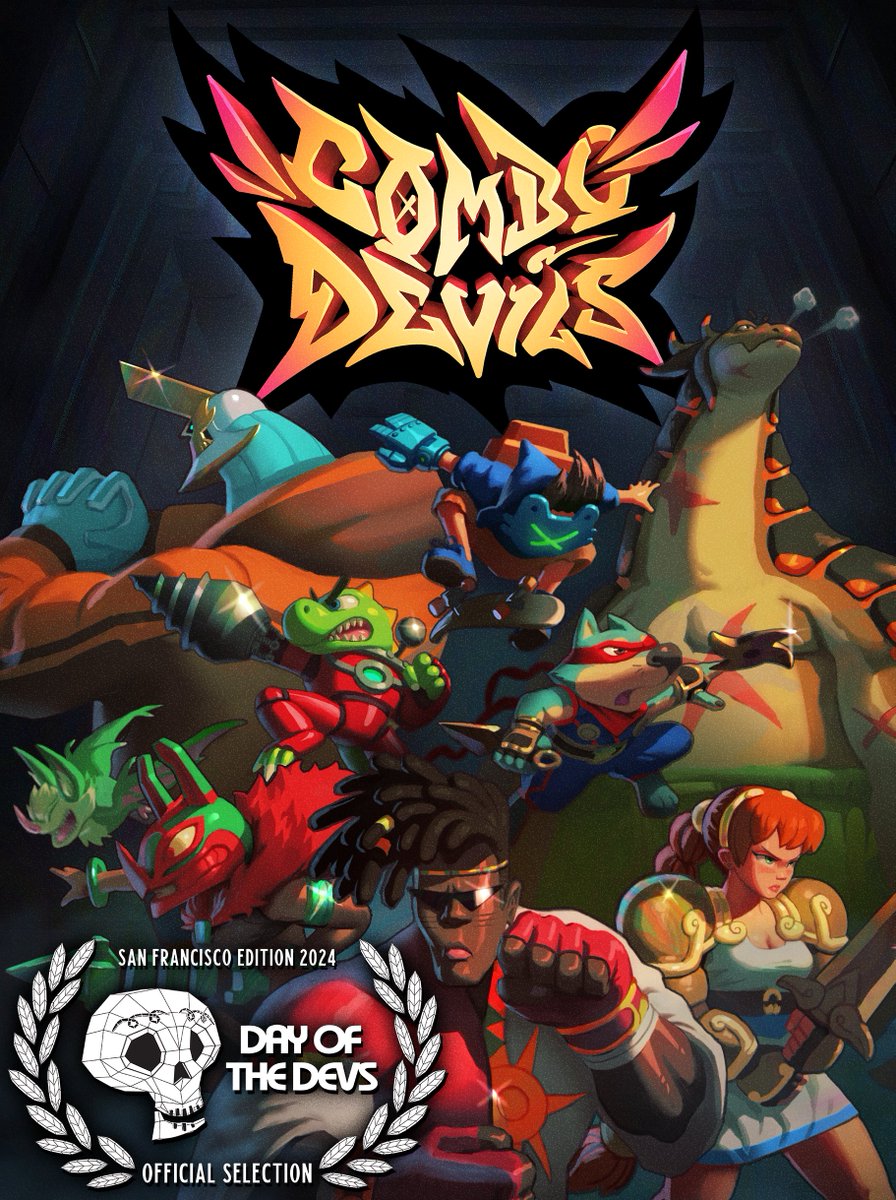 The Combo Devils crew will be at Day of the Devs San Francisco edition! Come hang with us and PLAY THE GAME!👊🎮 See you on March 17th at The Midway!
@dayofthedevs @doublefine @iam8bit