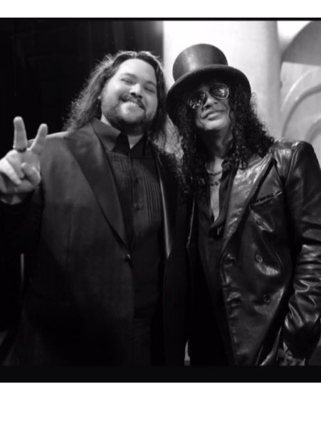 🎩#Slash & #WolfVanHalen ✌️
Last night at #AcademyAwards2024 ✨

📷 GregWilliamsphotography