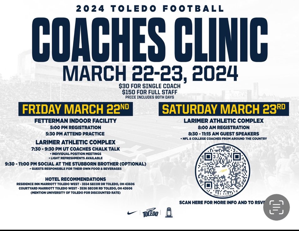 Get here and get better, building relationships, and learning football with the best coaches in the country! 🚀🚀🚀