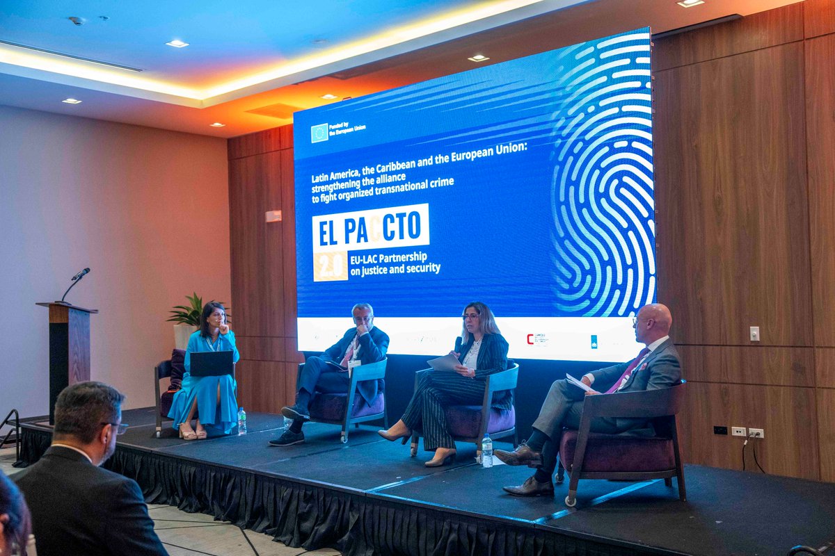 ELPACCTO's tweet photo. Partnerships against crime are more necessary than ever

Together we will tackle crimes such as human trafficking, environmental crime, corruption and cybercrime

#LanzamientoELPACCTO2 https://t.co/eEoqODcBfH