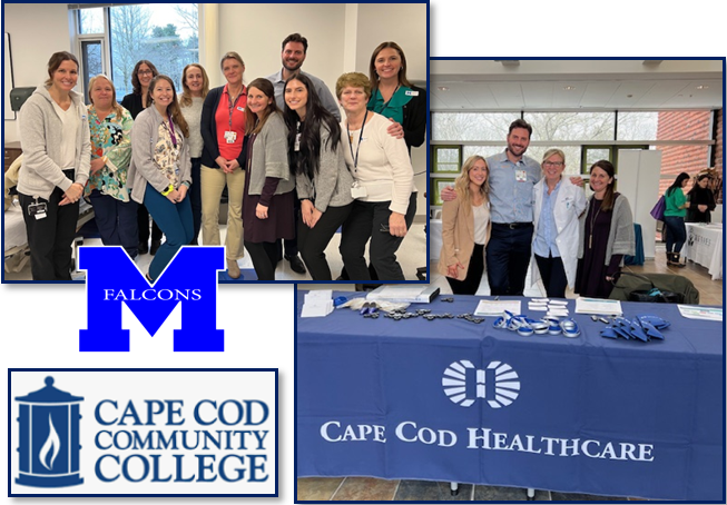 CCHCCareers's tweet photo. Thank you to Mashpee High School and Cape Cod Community College for having us at your events to speak with students and future healthcare heroes of our community! 

Apply online today to join our amazing team! https://t.co/Za4s8XtbOQ