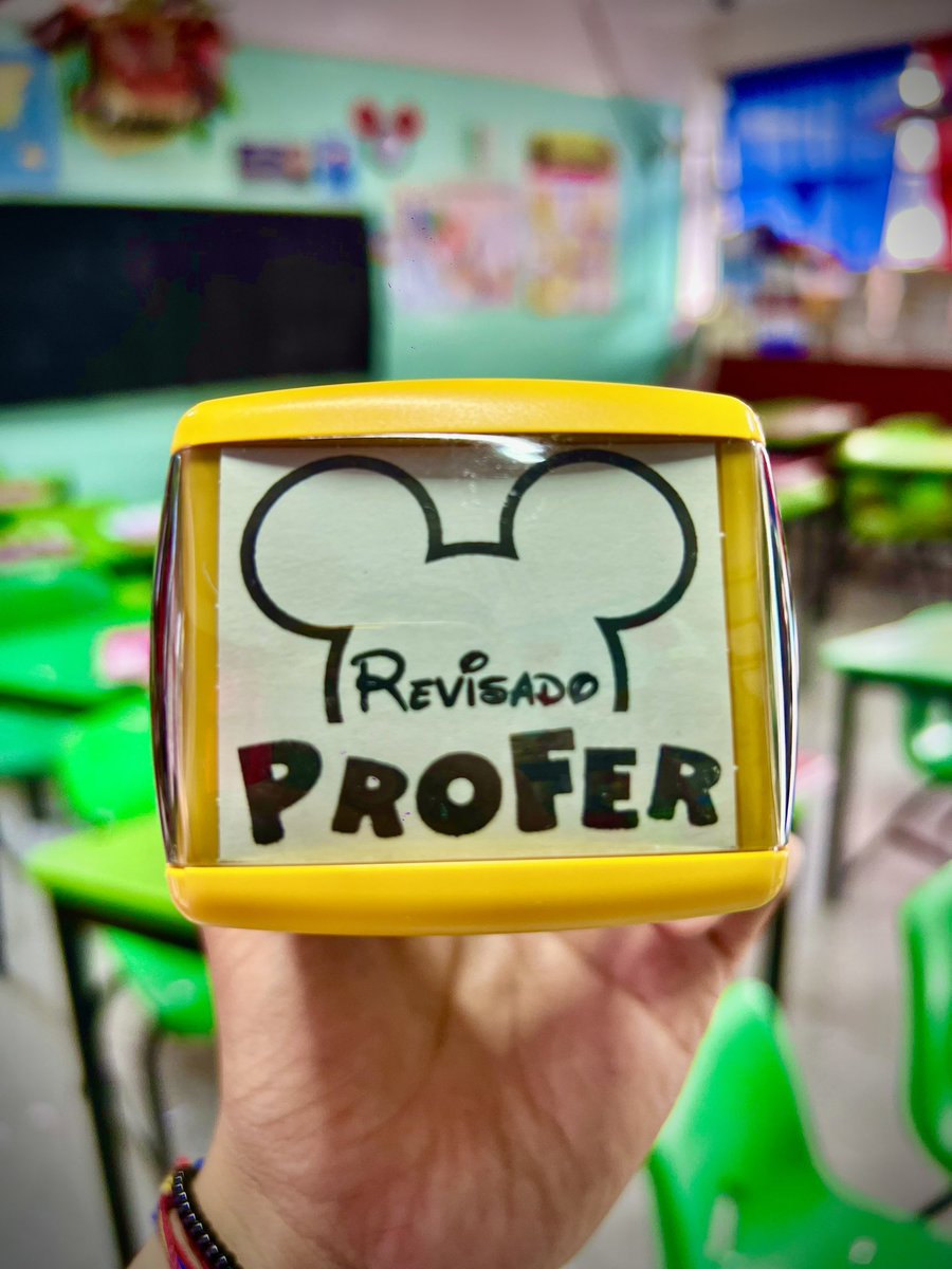 ElPalitodepan's tweet photo. Tengo un nuevo sello para revisar los trabajos y tareas de mis morrit@s.
🫰🏽✨
#SoyMaestro👨🏻🏫 #ProFer https://t.co/YJhmetud1B