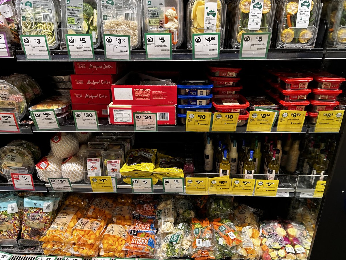 I love a bit of fruit n veg with my afternoon plastic shopping trip