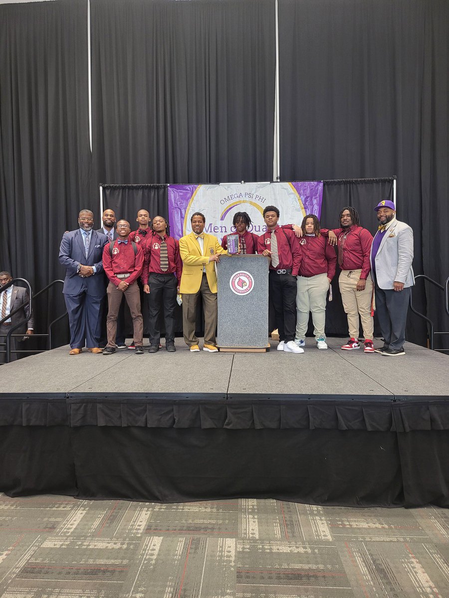 Atherton’s Men of Quality attended the 2024 LifeStyle Choices Forum at U of L today along with sponsors Bill Lee and @ThaBurner