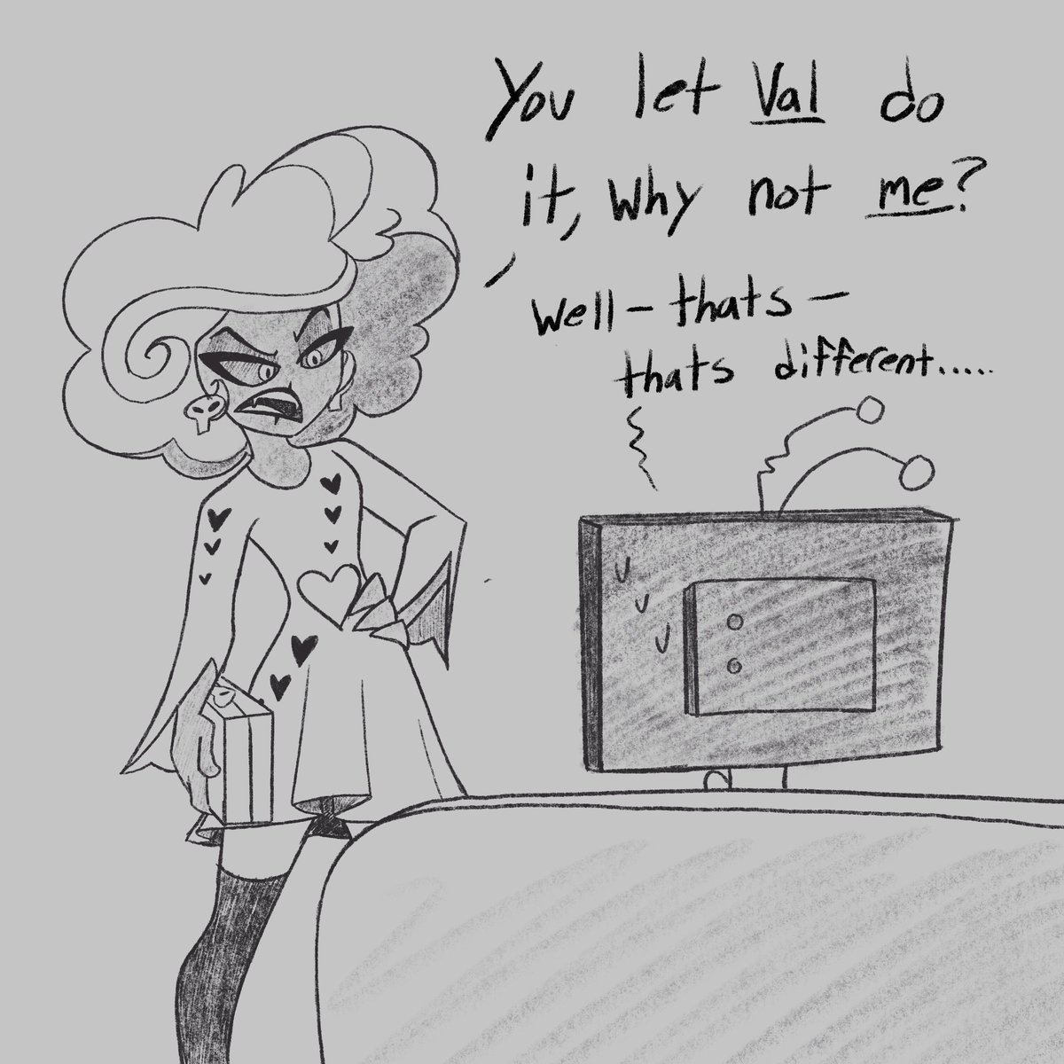 Icky_Russo's tweet photo. The slut card always works (on one of them at least)
-
-
-
#HazbinHotel #HazbinHotelVox #HazbinHotelVelvette https://t.co/wMXWLEw4fA