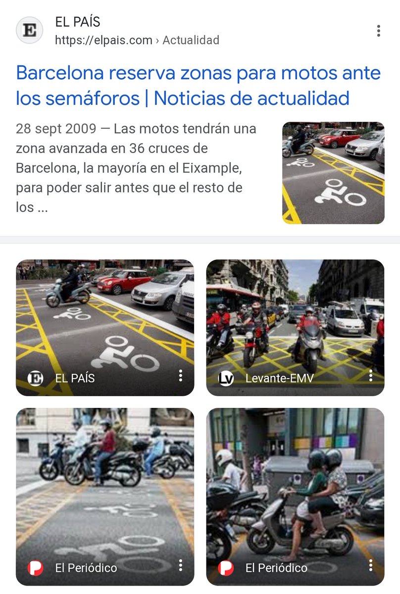 AlvaroGomez_8's tweet photo. 1ª multa: 1582 adelantar sin dejar espacio suficiente lateral 90€
2ª multa: 1479 circulación innecesaria por la línea de separación de carriles. 200€

Luego ponen parrillas en el centro de Barcelona para que las motos avancen a los coches y se pongan delante en los semáforos https://t.co/0EF9DH8brF