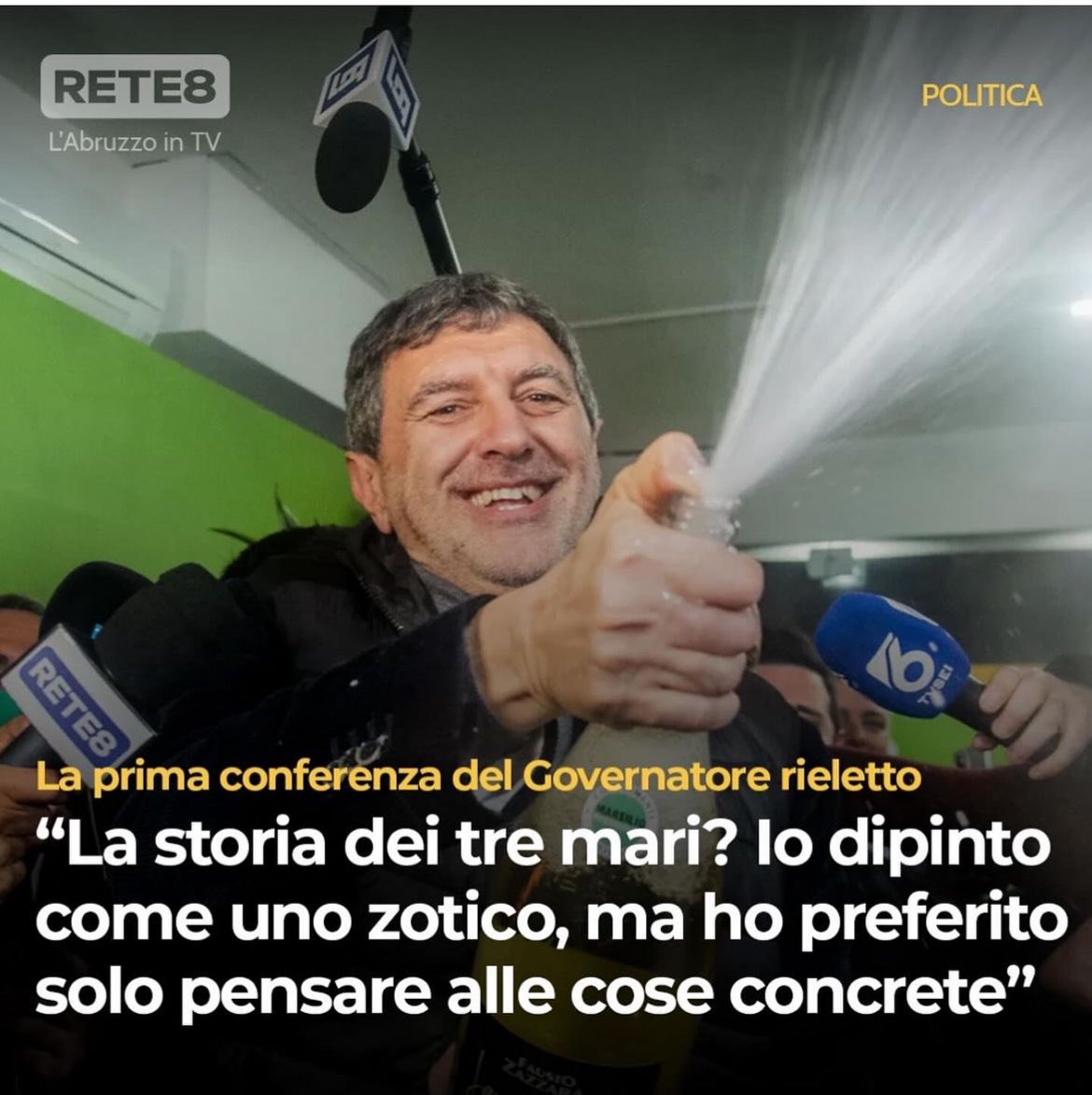 FrancescoBecco's tweet photo. Gente mettiamola a ridere viva la terra più bella del mondo viva
l’#Abruzzo andiamo verso un unico obiettivo, la crescita e la promozione di un meraviglioso territorio a cui non
manca nulla! #Rustelle
#ElezioniAbruzzo @marcomarsilio https://t.co/yTb5XBSx4j