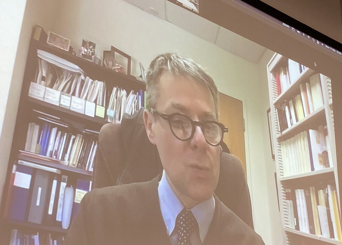 Today @iadc_unigre 1st-year Licentiate students had an enriching online session with @MassimoFaggioli where some historical reasons of abuse crisis in the Church were deepened and reflected. 
Thanks for sharing your experience with our students! 
#CommittedToSafeguarding