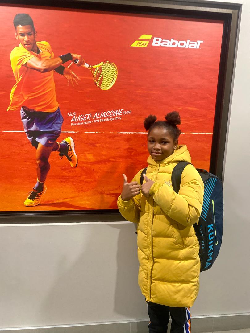 LISinternationl's tweet photo. 🎾 Congratulations to 9-year-old Roseline Nana who won the Montreal Provincial Tournament.

Her first title since leaving Nigeria for Canada in October 2023 to begin training at the Aliassime Academy.

#LadiesInSports https://t.co/t3BBZpUveW