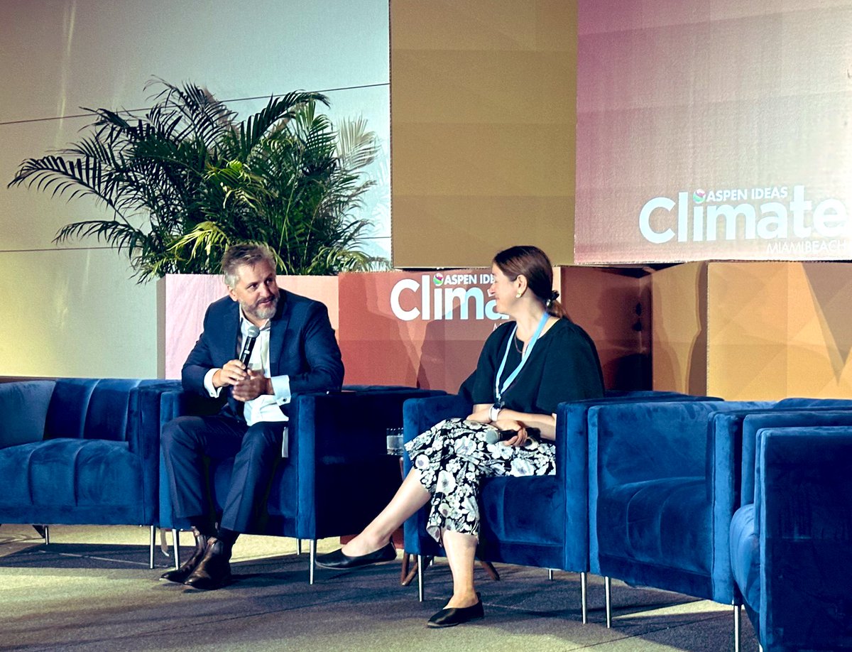 Great to join mayors from the Americas at @aspen_climate #AICMiamiBeach2024 for a pragmatic discussion on mayor-led solutions for people to stay, for people on the move, and for people to move in the face of climate threats. Stay tuned for recording 👉 bit.ly/435Ulh7