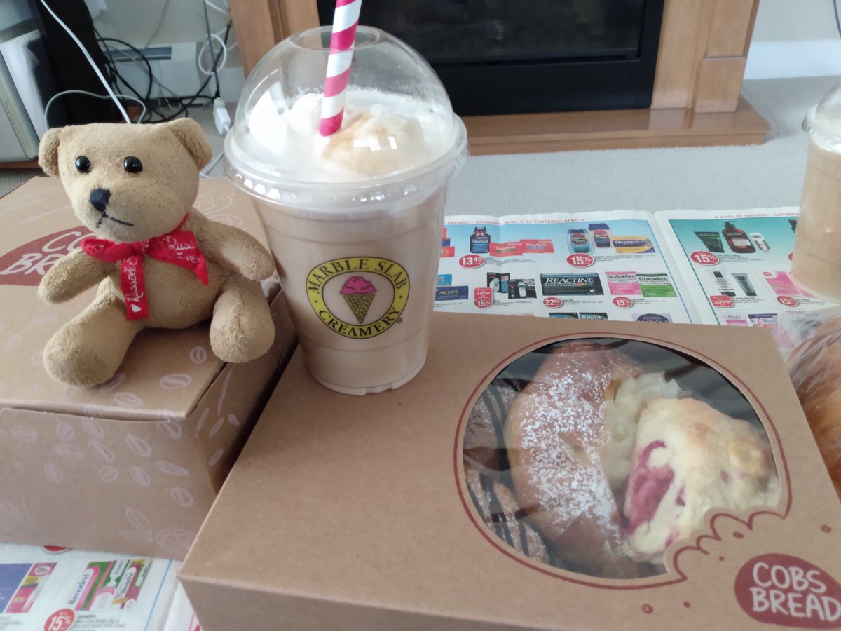 VerywellSeido's tweet image. March 11th

Today's lunch with Marble Slab iced coffee ☕

#MarbleSlab