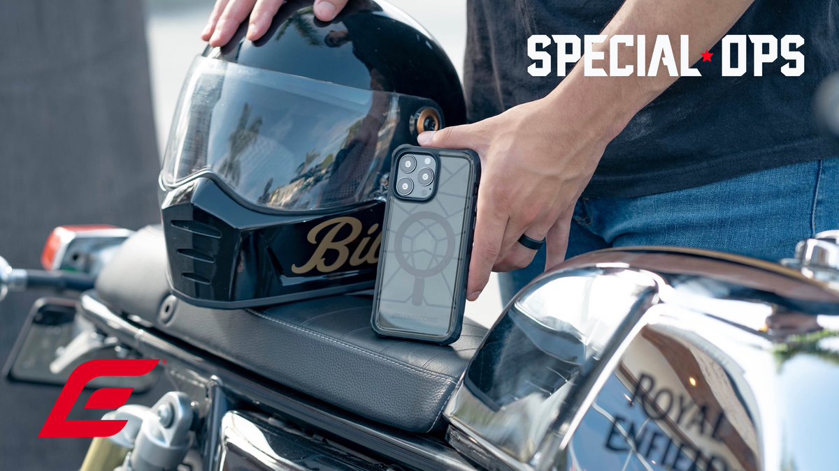 Hit the road with confidence with the Special Ops X5 iPhone case for the 14 Series by <a href="/ElementCASE/">Element Case</a>. Designed for those who live life in the fast lane, it ensures your phone stays protected no matter where your ride takes you.
elementcase.com/product/specia…
#elementcase #iphonecase