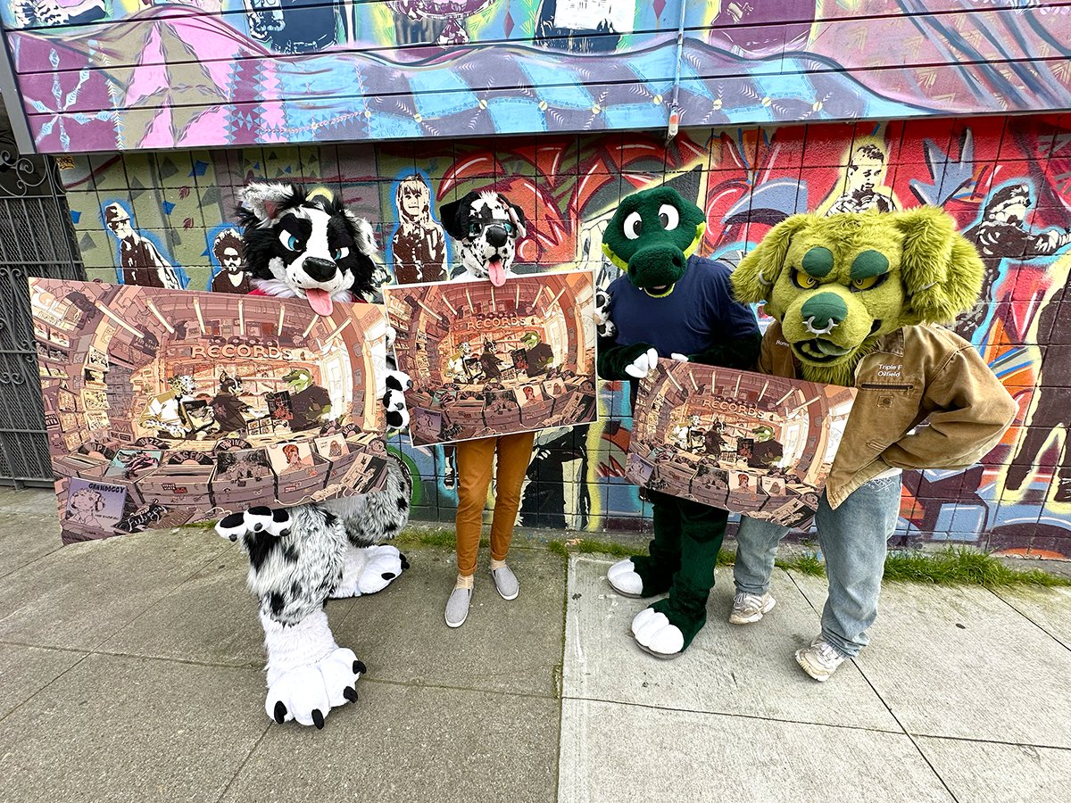 TripECollie's tweet image. Art imitates life and life imitates art

It took a year, but we made the live recreation happen. What's even cooler is @big_squid_man was in the area and got involved! It was a wonderful Sunday up in San Francisco.
