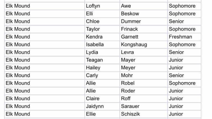 Elk Mound Girls Basketball tweet media