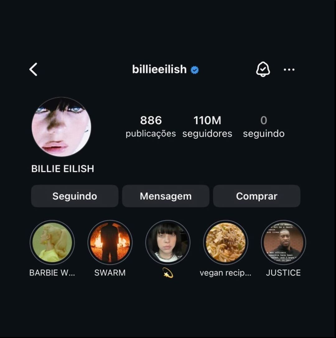 EILISHUNIVERSEB's tweet photo. SE PREPAREM! Billie Eilish acaba de tirar "What Was I Made For?" de sua bio, prontos para uma nova era? ❤️‍🔥 https://t.co/sGH2gg5zX8