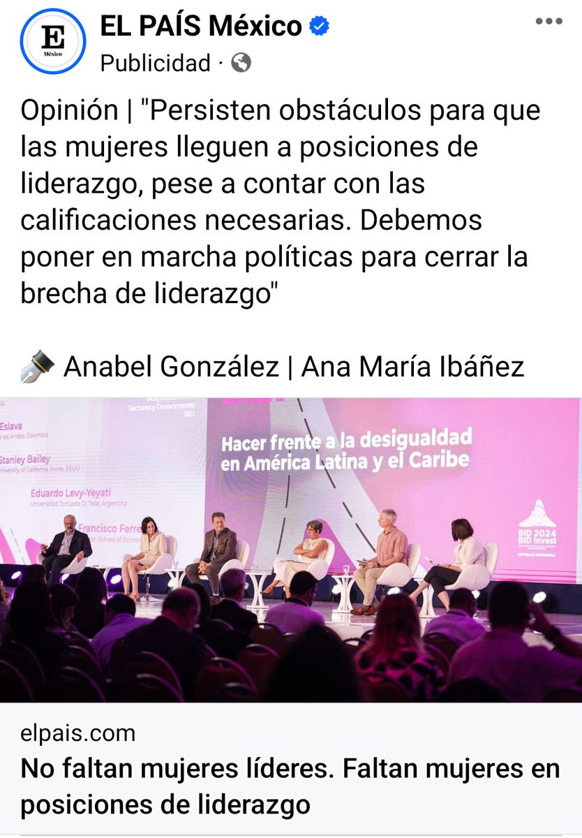 La próxima presidente será mujer, hoy <a href="/SEGOB_mx/">Gobernación</a> es mujer, las presidentes de <a href="/Mx_Diputados/">H. Cámara de Diputados</a> y Senadores son mujeres, la presidente de la SCJN es mujer, 10 gobernadoras, paridad en todos los congresos ¿De qué carajos hablan? Los obstáculos para la mujer hoy los ponen las mujeres.