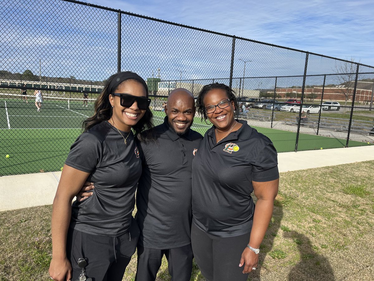 jlyonsjr's tweet photo. Huffman High School Tennis Team hosted the first on-campus tennis match in Birmingham City Schools in over 15 years.  This is the first year for our new HHS Tennis Center.  BCS “Success Starts Here!”⁦@DrMarkSullivan⁩ ⁦@mrhcpope⁩ ⁦@huffman_ad⁩ https://t.co/1AuDXGKaK1