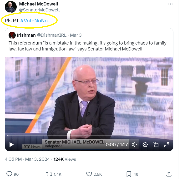 Care2much18's tweet photo. McDowell gets a lot of credit for his role in the No campaign.
If you look at that role, on social media, it was heavily amplified by the far-right.
They drove the vast amount of engagement of his tweets and media appearances.
Which is a measurable stat and not an opinion. https://t.co/djnTDEokN7