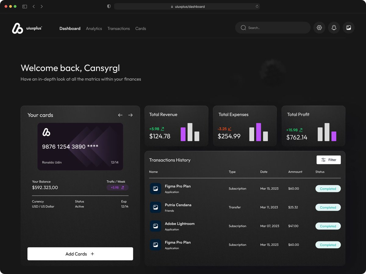 Cansyrgl's tweet photo. Finance Homepage

https://t.co/WU4q48rqpm

#uiux #Webdesign #GraphicDesign #designer https://t.co/fJjOpkPocF