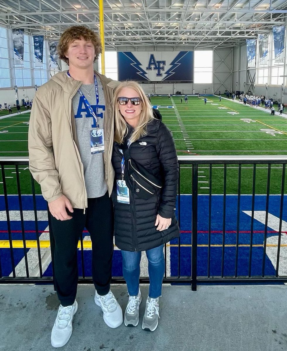 Had a great couple of days @AF_Football this past weekend. Huge thanks to @MarcBacote & @coachskene3 for having me!