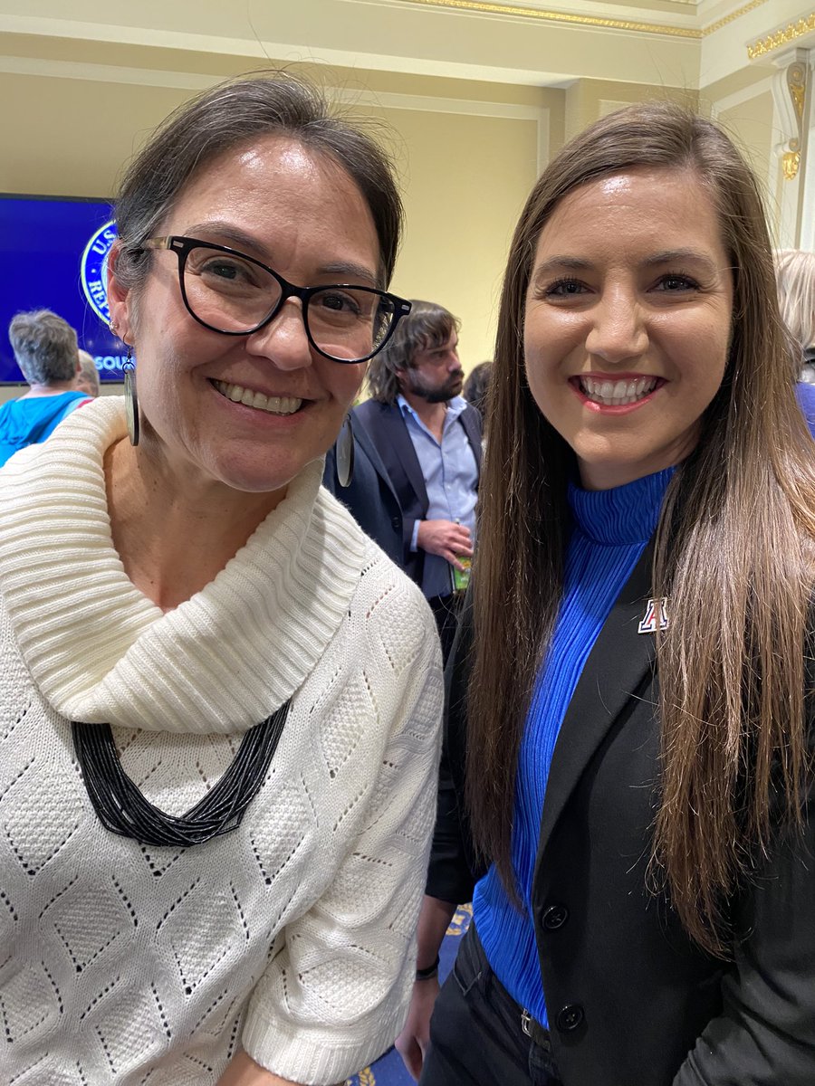 Always a pleasure to connect with Arizonan, citizen of the Navajo Nation, & U of A alumna, Shelly Lowe, Chair of the National Endowment for the Humanities (NEH). She was Presidentially appointed to serve as a member by Pres. Obama in 2015 & appointed as Chair by Pres. Biden.