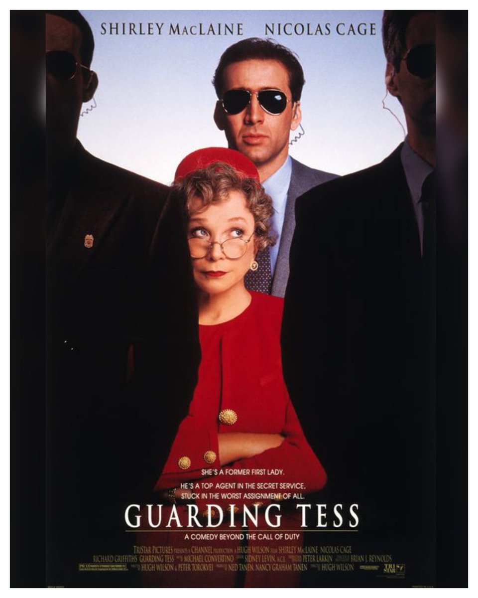 30 Years #GuardingTess Starring: #ShirleyMacLaine #NicolasCage #AustinPendleton #EdwardAlbert #JamesRebhorn #RichardGriffiths #JohnRoselius #DavidGraf Directed By: #HughWilson 

#WreckLeaguePodcast