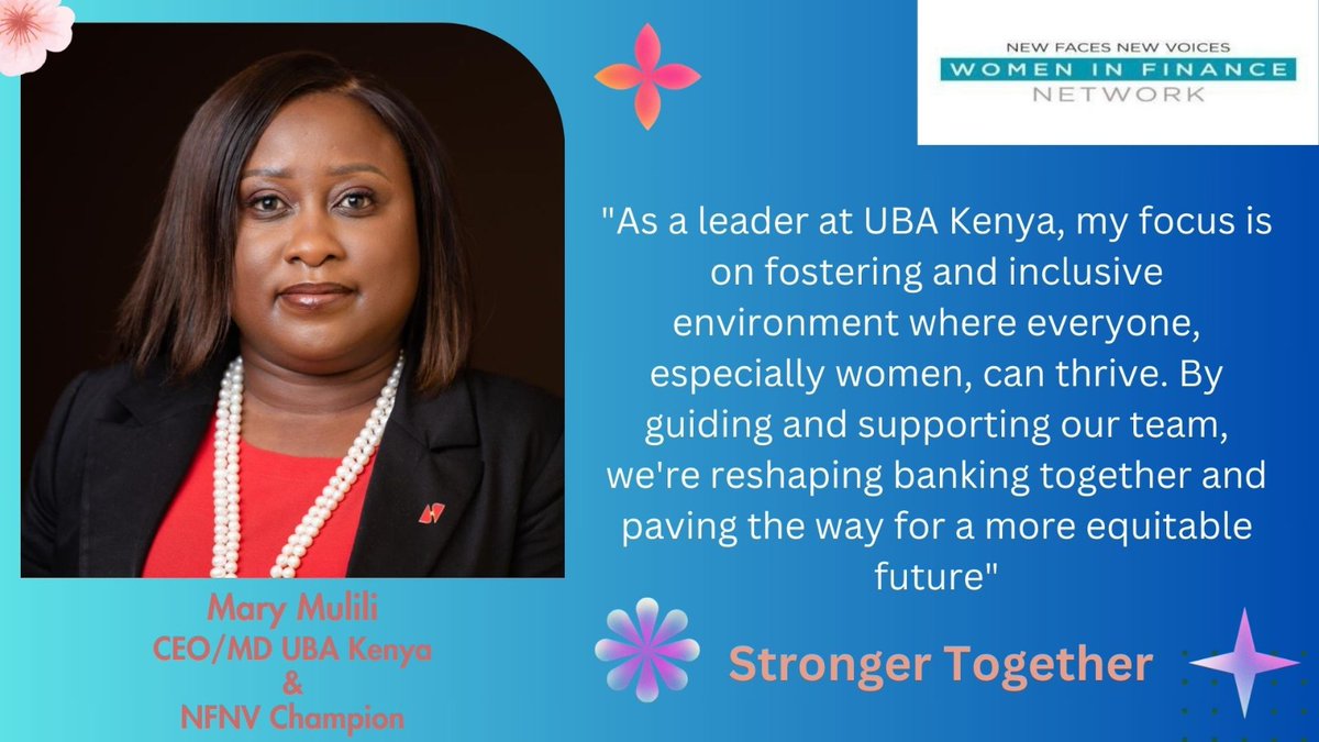 New Faces New Voices_Kenya (@nfnvkenya) on Twitter photo Today we celebrate <a href="/mmulili/">Mary Mulili</a> for the achievement in her career and being an inspiration to women Today we celebrate <a href="/mmulili/">Mary Mulili</a> for the achievement in her career and being an inspiration to women