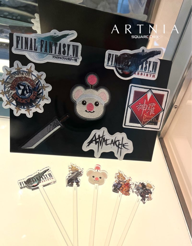 ファイナルファンタジー　アルトニア　クリップ　FF7 6種セット ファイナルファンタジー アルトニア クリップ FF7 6種セット