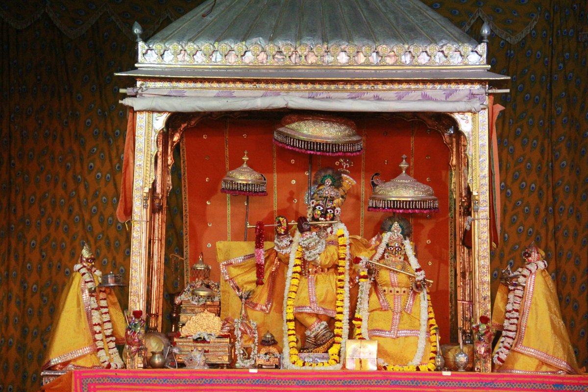 INVijayvargiya's tweet image. जयपुर आराध्य ठाकुर जी महाराज श्री गोविंद देव जी 🙏। #JaiShreeKrishna #Govinddevji
