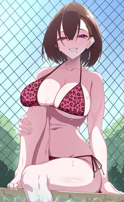妹、ギャル、長乳、黒子、鎖骨、生え際 #オリキャラは性癖の見本市 